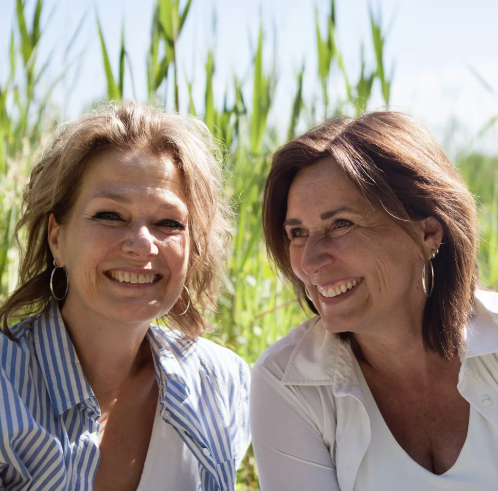 Foto van Lara en Marieke